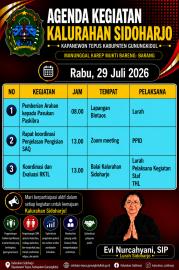 AGENDA 28 JULI 2026
